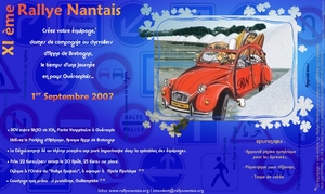 Invitation au XI�me Rallye Nantais